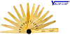 Щупы 0,05-1,0  L=100 латунь в наборе 20 шт Vogel