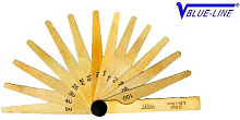 Щупы 0,05-1,0  L=100 латунь в наборе 20 шт Vogel