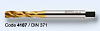 Метчики М3-М24 спиральные HSSE TiN  серия 4187 Bohrcraft