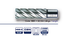 Сверла ∅ 12,0-60,0 HSSE корончатые L реж=50  1951 Bohrcraft
