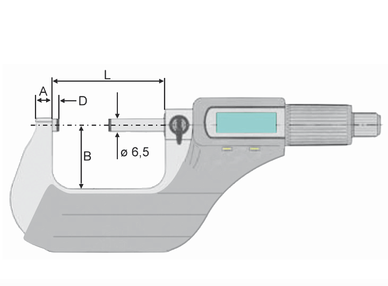 Микрометры МКЦ 25 - 100 IP40 Vogel