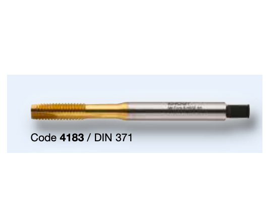 Метчики М3-М24 средние HSSE TiN серия 4183 Bohrcraft