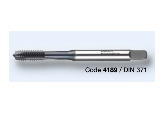 Метчики М3-М24 средние HSSE TiALN  серия 4189 Bohrcraft