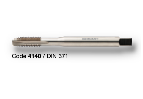 Метчики М3-М24 средние HSS серия 4140 Bohrcraft