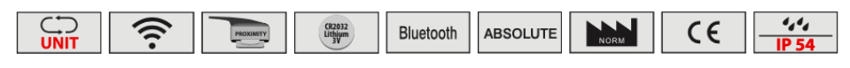 Индикаторы ИЧЦ 12,5 - 100 IP 54 Bluetooth Vogel